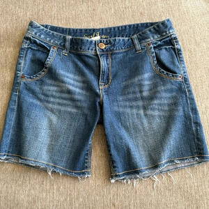 Earl jeans denim shorts size 31 cargo walking Bermuda